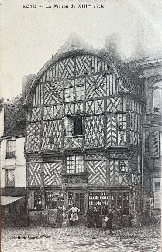 CPA FR80 Roye - La maison du 13e siècle