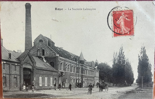 CPA FR80 Roye - La sucrerie Labruyère