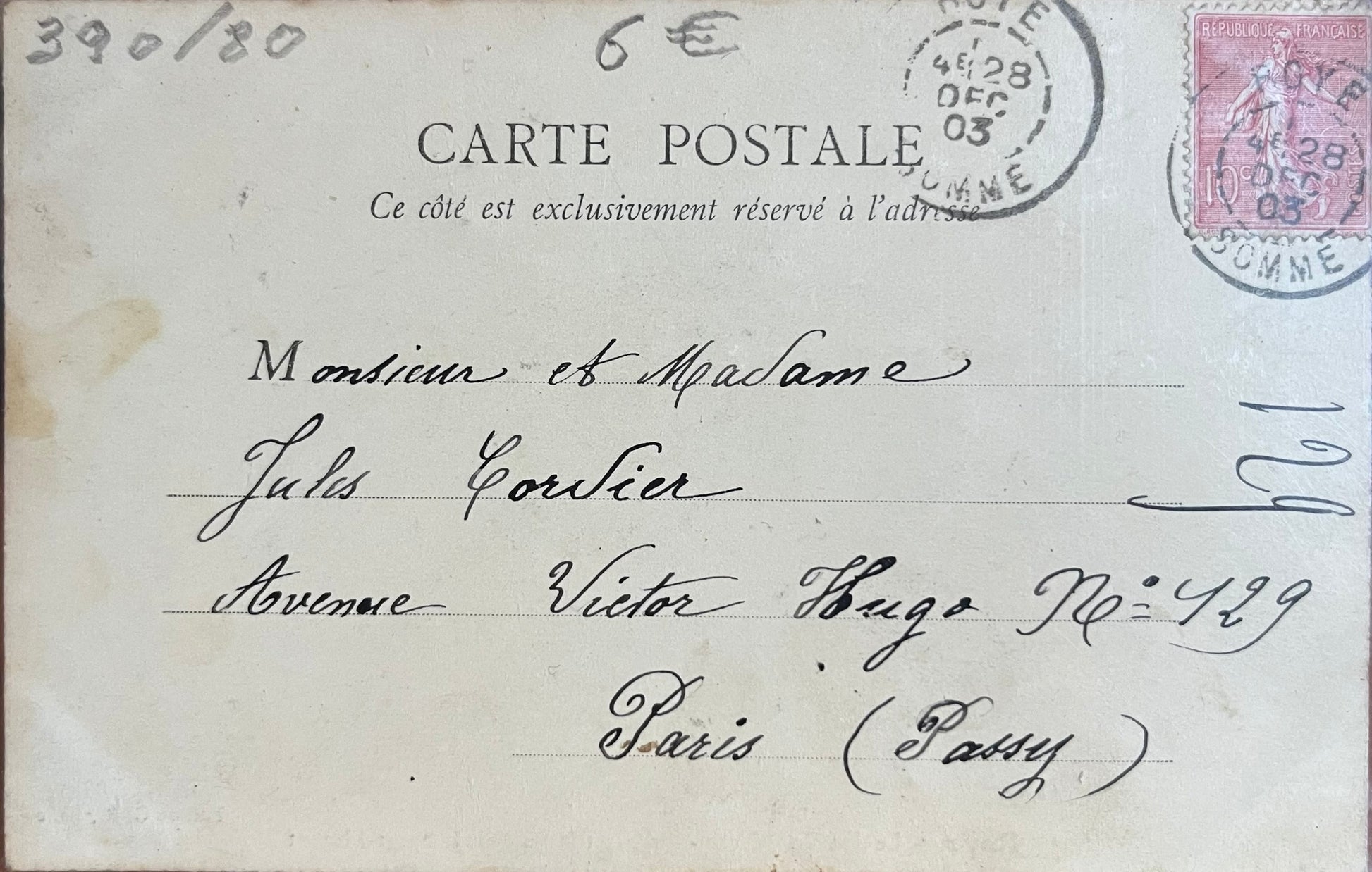 CPA FR80 Roye - Le jeu de paume - Préparatifs du bal de Saint-Florent