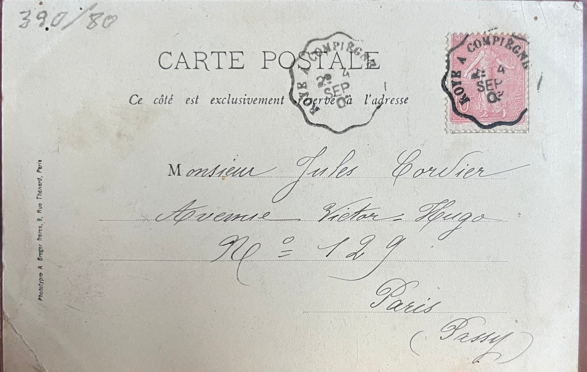 CPA FR80 Roye - Les Boulevards