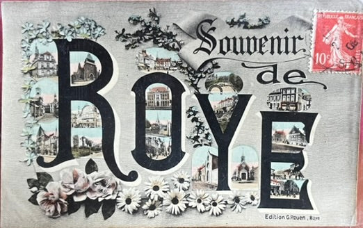 CPA FR80 Roye - Souvenir de Roye