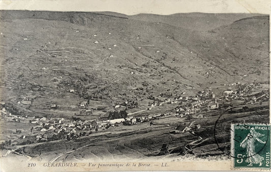 CPA FR88 Gérardmer - Vue panoramique de la Bresse - LL