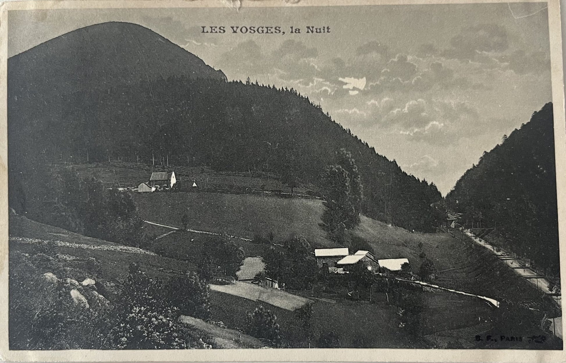 CPA FR88 Les Vosges, la Nuit 1