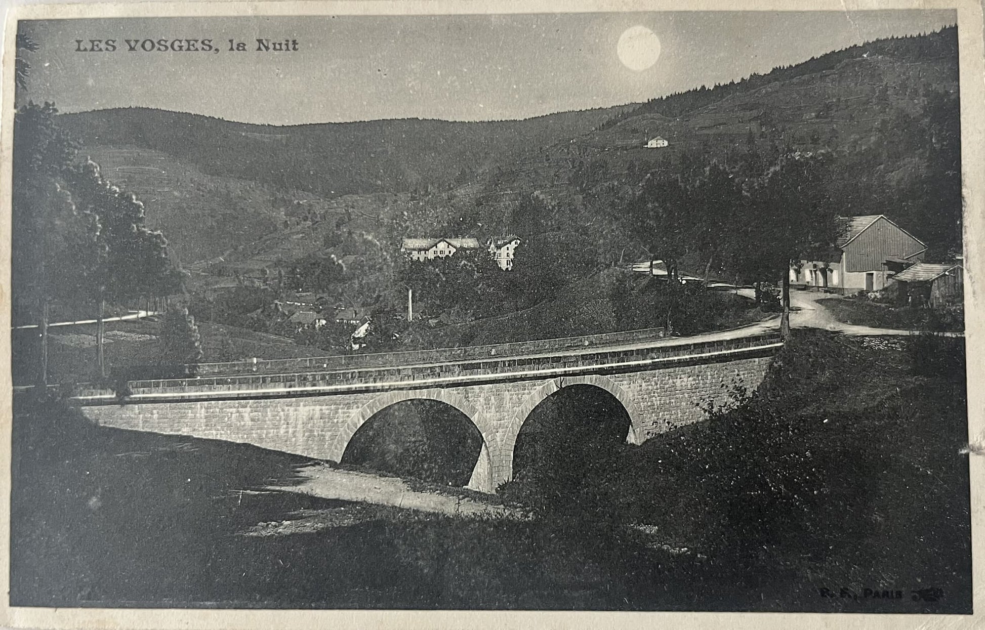 CPA FR88 Les Vosges, la Nuit 2