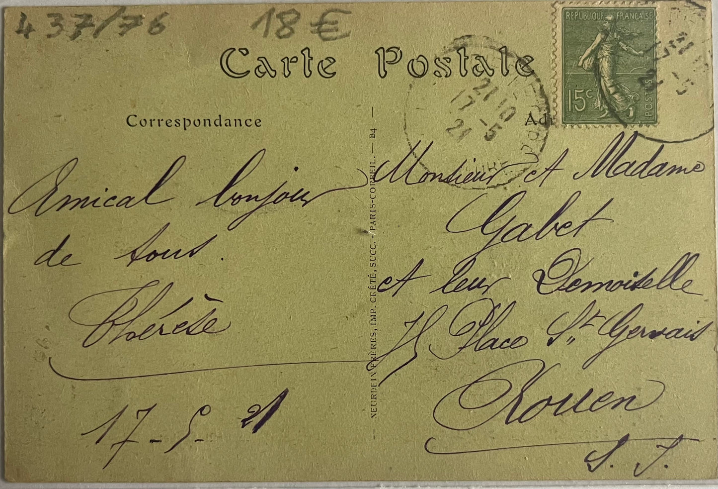 CPA FR76 Dieppe - Intérieur de la Poissonerie - Inside of the Fish-market