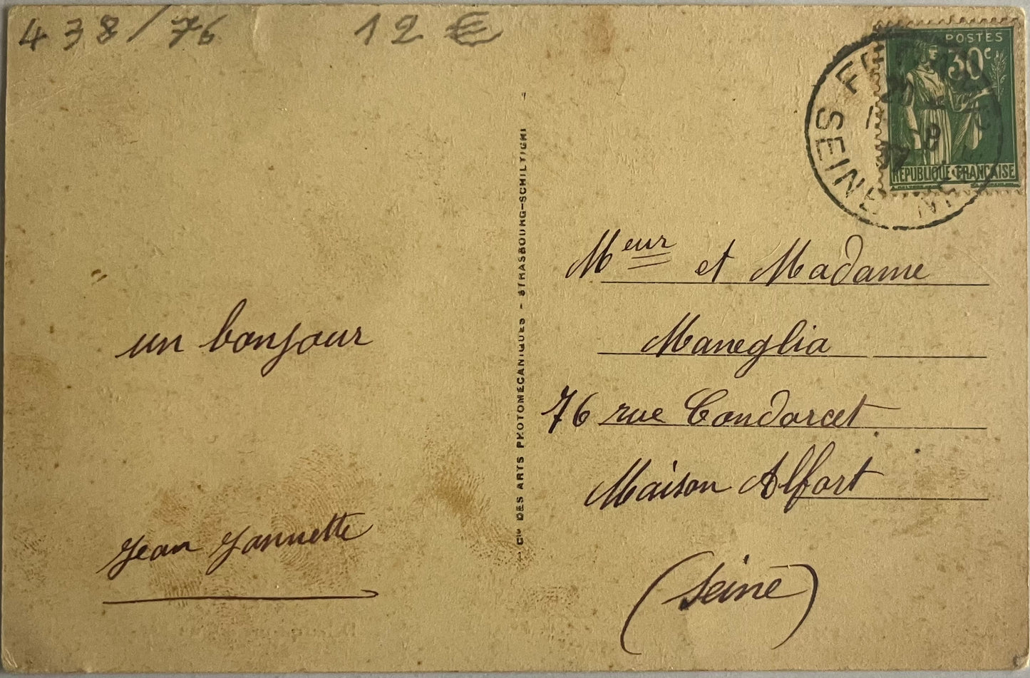 CPA FR76 Fécamp - Débarquement d'un Terre-Neuvas